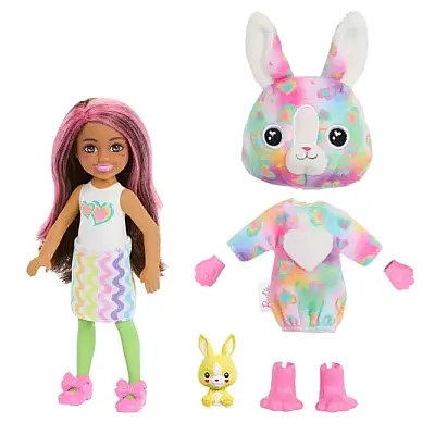 Barbie Chelsea Cutie Reveal Renk Değiştiren Rüya Renkler Serisi Sürpriz Paket - 12