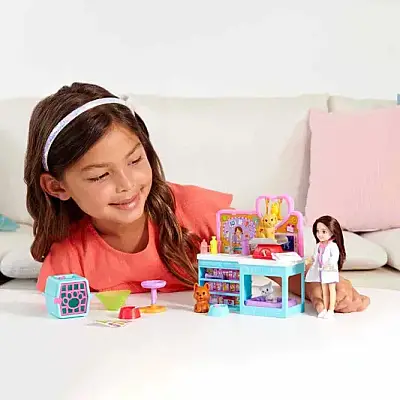 Barbie Chelsea Meslekleri Öğreniyor Veteriner Oyun Seti - 1