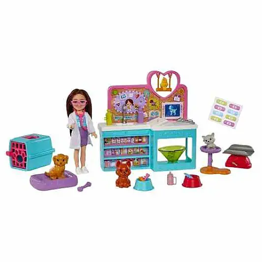 Barbie Chelsea Meslekleri Öğreniyor Veteriner Oyun Seti - 2
