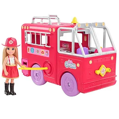 Barbie Chelseanin İtfaiye Aracı - 1