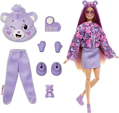 Barbie Cutie Reveal Care Bear Serisi Mor - 4