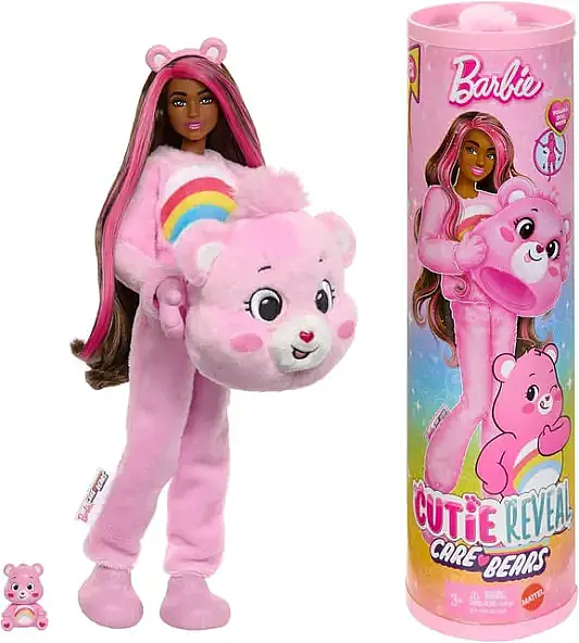 Barbie Cutie Reveal Care Bear Serisi Pembe - 3