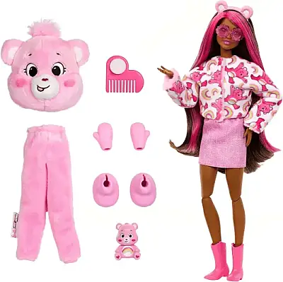Barbie Cutie Reveal Care Bear Serisi Pembe - 6