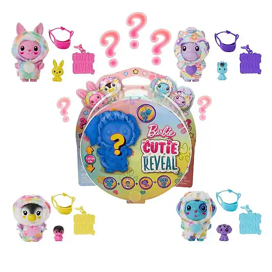 Barbie Cutie Reveal Hayvan Dostlar Serisi Sürpriz Paket - 20