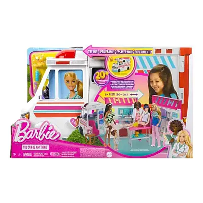 Barbie Dönüşen Ambulans Ve Klinik Oyun Seti - 1