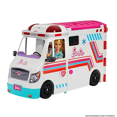 Barbie Dönüşen Ambulans Ve Klinik Oyun Seti - 3