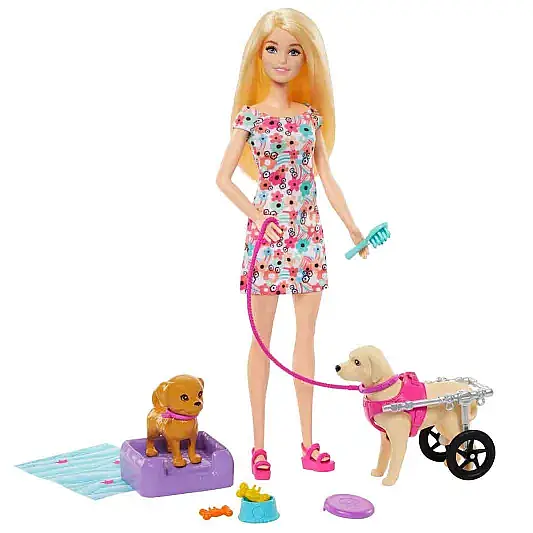 Barbie Engelli Köpeği Oyun Seti - 6