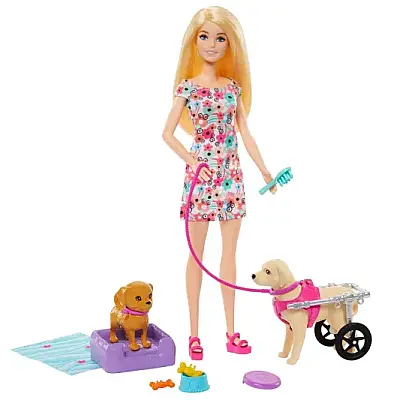 Barbie Engelli Köpeği Oyun Seti - 11
