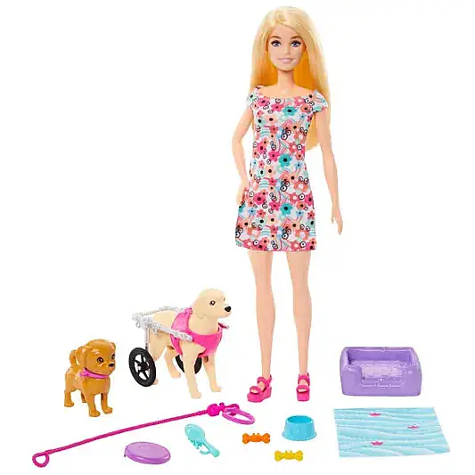 Barbie Engelli Köpeği Oyun Seti - 12