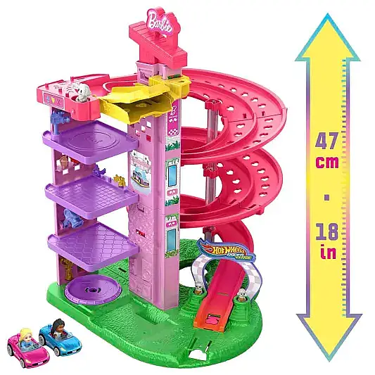 Barbie Hot Wheels Racerverse Barbie Oyun Seti - 1