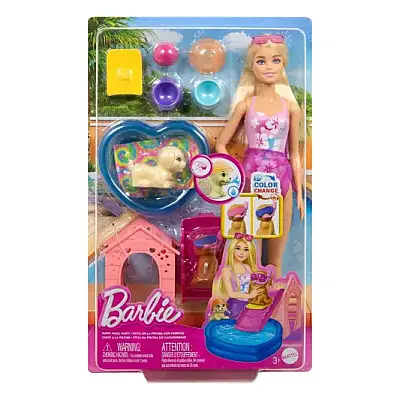 Barbie Köpekçikle Havuz Partisi Oyun Seti - 5