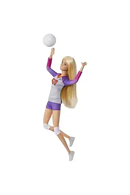 Barbie Made To Move Voleybol Oyuncusu Bebek - Barbie (1)