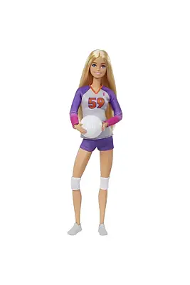 Barbie Made To Move Voleybol Oyuncusu Bebek - 4