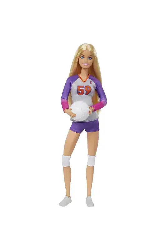 Barbie Made To Move Voleybol Oyuncusu Bebek - 4