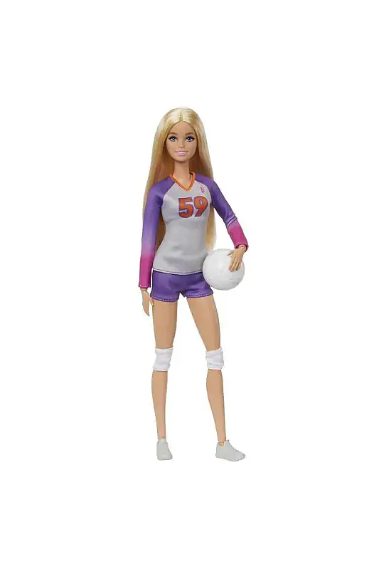 Barbie Made To Move Voleybol Oyuncusu Bebek - 5