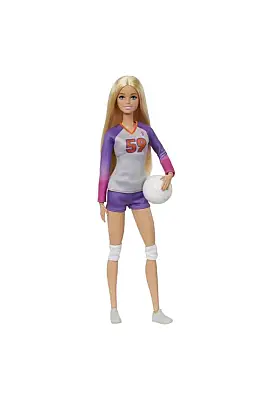 Barbie Made To Move Voleybol Oyuncusu Bebek - 9