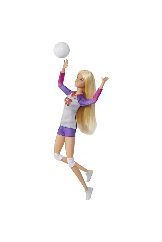 Barbie Made To Move Voleybol Oyuncusu Bebek - 12