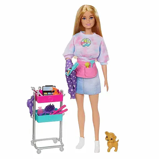 Barbie Malibu Stilist Bebek Oyun Seti - 9
