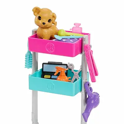 Barbie Malibu Stilist Bebek Oyun Seti - 12