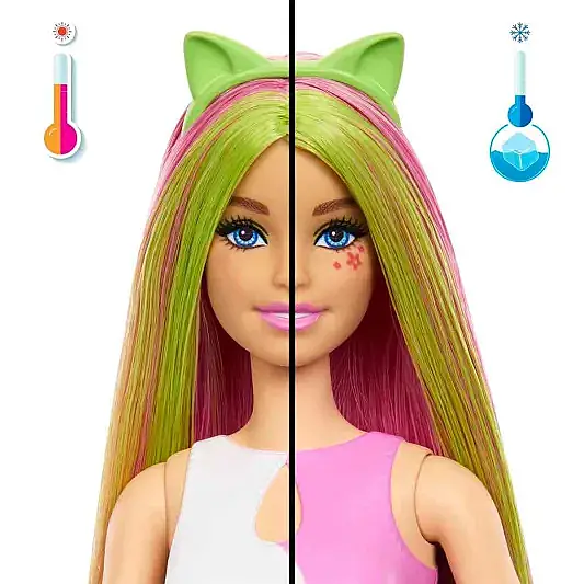 Barbie Pop Reveal Shake Serisi Pembe Kedi - 5