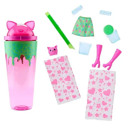 Barbie Pop Reveal Shake Serisi Pembe Kedi - 6