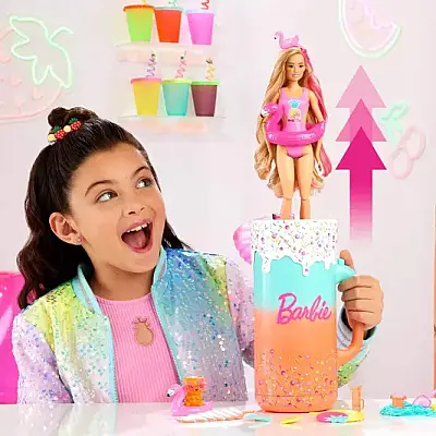 Barbie Pop Reveal Sürpriz Bardak Oyun Seti - 11