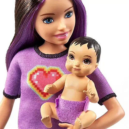 Barbie Skipper Bebek Bakıcısı - 11