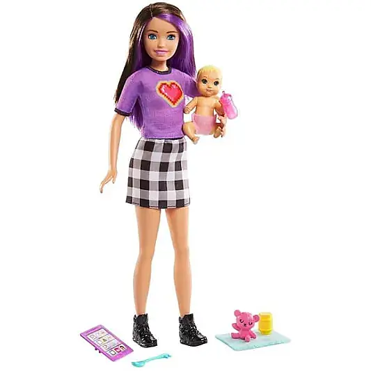 Barbie Skipper Bebek Bakıcısı - 13