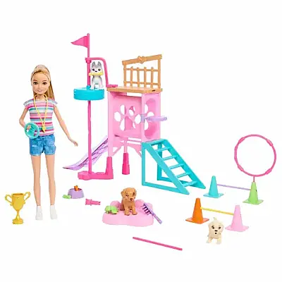 Barbie Stacienin Köpekçik Oyun Parkı - 1