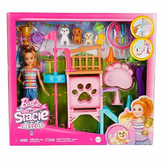 Barbie Stacienin Köpekçik Oyun Parkı - 3