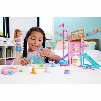 Barbie Stacienin Köpekçik Oyun Parkı - 12