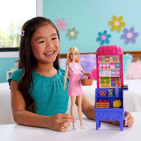 Barbie Teresanın Dostluk Tarifi Malibu Markette Bebek Ve Oyun Seti - 2