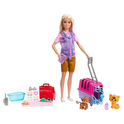 Barbie Veteriner Mini Oyun Seti - 5