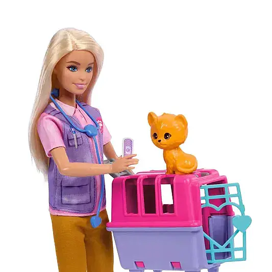 Barbie Veteriner Mini Oyun Seti - 11