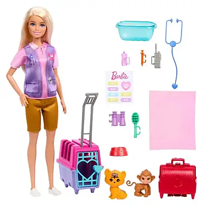 Barbie Veteriner Mini Oyun Seti - 12