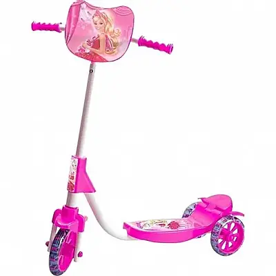 Beren Toys 3 Tekerlekli Frenli Barbieli Çocuk Scooter - Beren Toys (1)