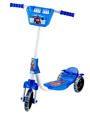 Beren Toys 3 Tekerlekli Frenli Spiderman Çocuk Scooter - Beren Toys (1)