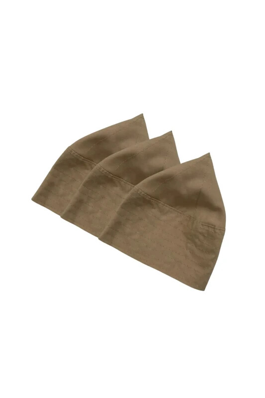 Bez Takke Açık Kahverengi - Ahıska Çarşı