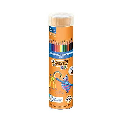 Bic Evolution Kuruboya Kalemi 24Lü Tüp - Bic (1)