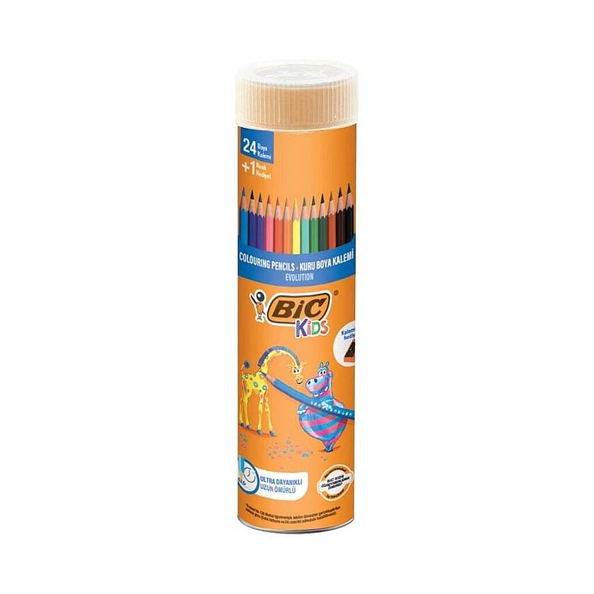Bic Evolution Kuruboya Kalemi 24Lü Tüp - 2
