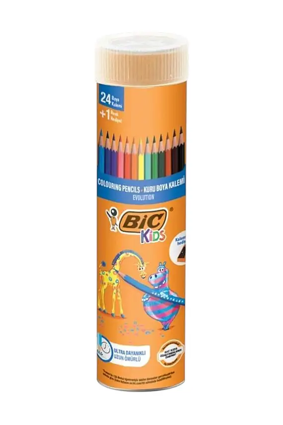 Bic Evolution Kuruboya Kalemi 24Lü Tüp - 3