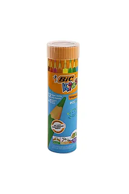 Bic Evolution Üçgen Tüp Jumbo Boya Kalemi 12 Li - 3