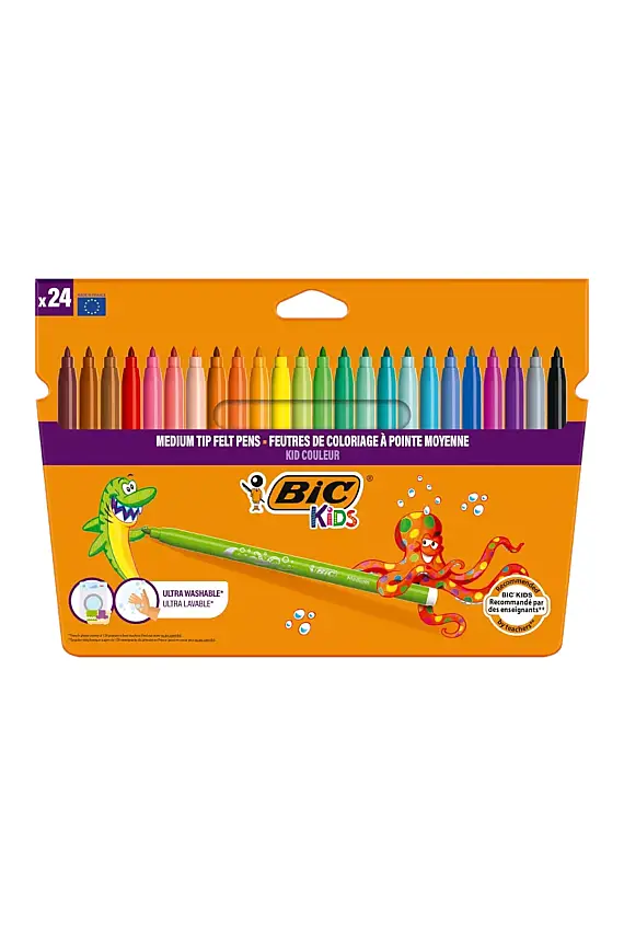 Bic Kids Color Keçeli Boya Kalemi 24 Renk - 2