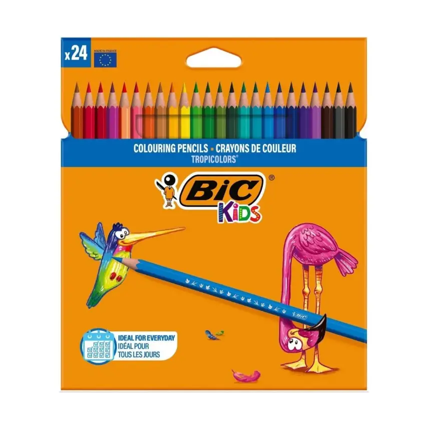 Bic Kids Tropıcolors 2 Kuruboya 24 Renk 9375182 - 1