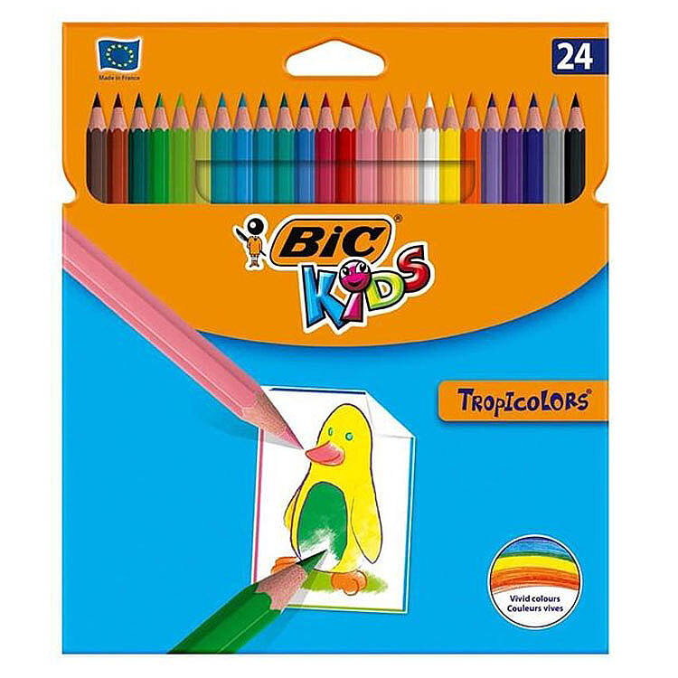 Bic Kids Tropıcolors 2 Kuruboya 24 Renk - 1
