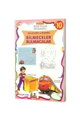 Bilmeceler - 10 Kitap Takım - 8+ Yaş - Uysal Yayıncılık