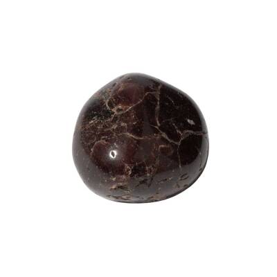 Bordo Granat Lal Doğal Taş Tımbıl El Taşı - 3