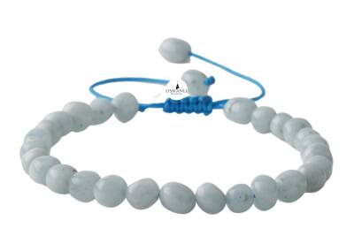 Bordo Granat Lal Natürel Kesim Doğal Taş Bileklik - Osmanlı Doğaltaş