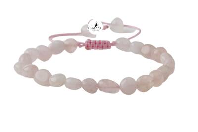 Botswana Akiği 6 mm Düğümlü Doğal Taş Kolye - Osmanlı Doğaltaş