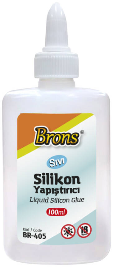 Brons Sıvı Silikon Yapıştırıcı 100 ml - 2